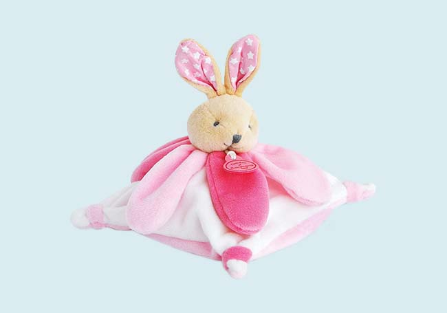 粉紅兔兔安撫巾