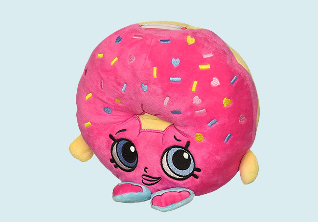 粉色可口甜甜圈存錢筒